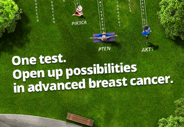 One test. Open up possibilities in advance breast cancer.